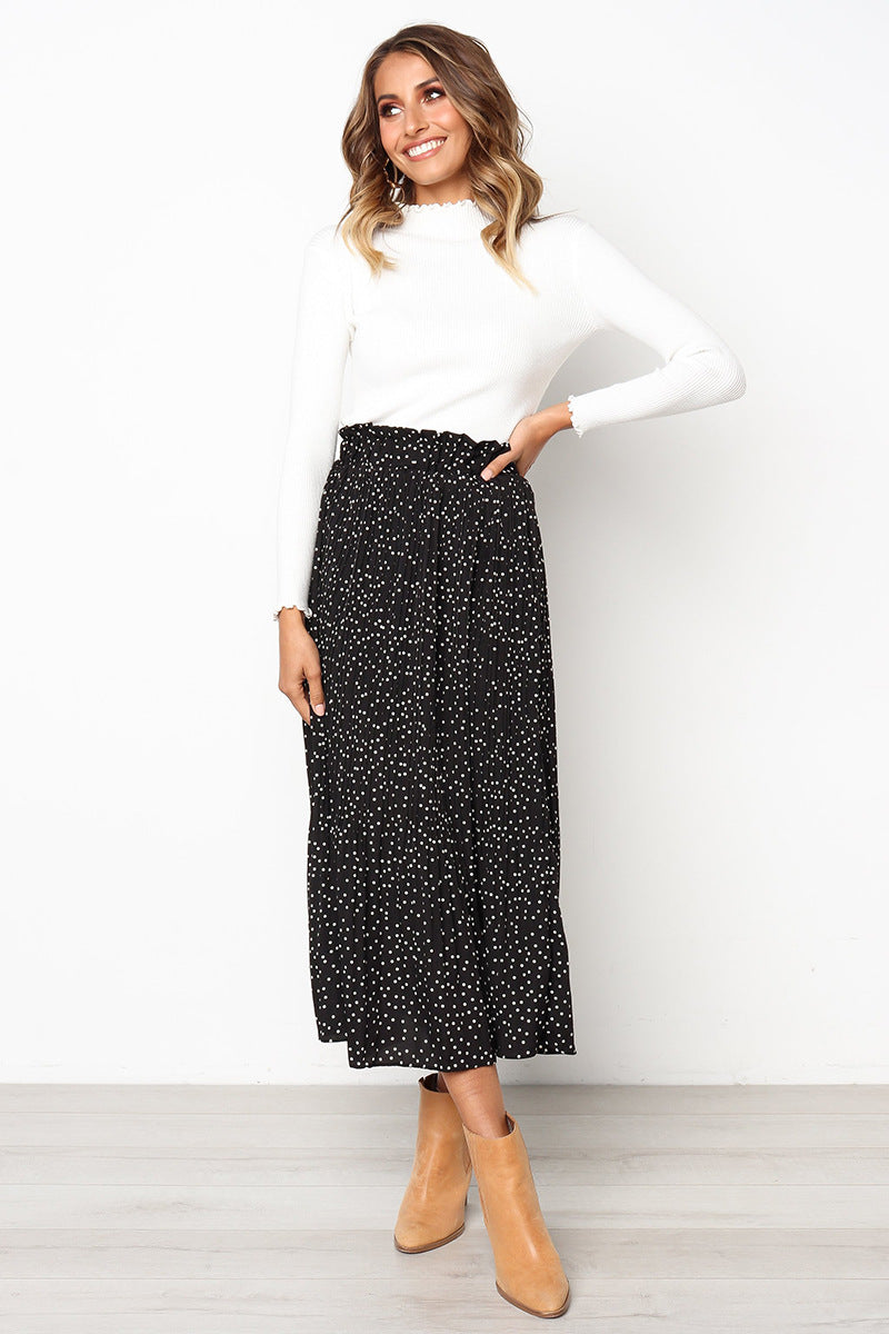Street Hipster Pleated Skirt