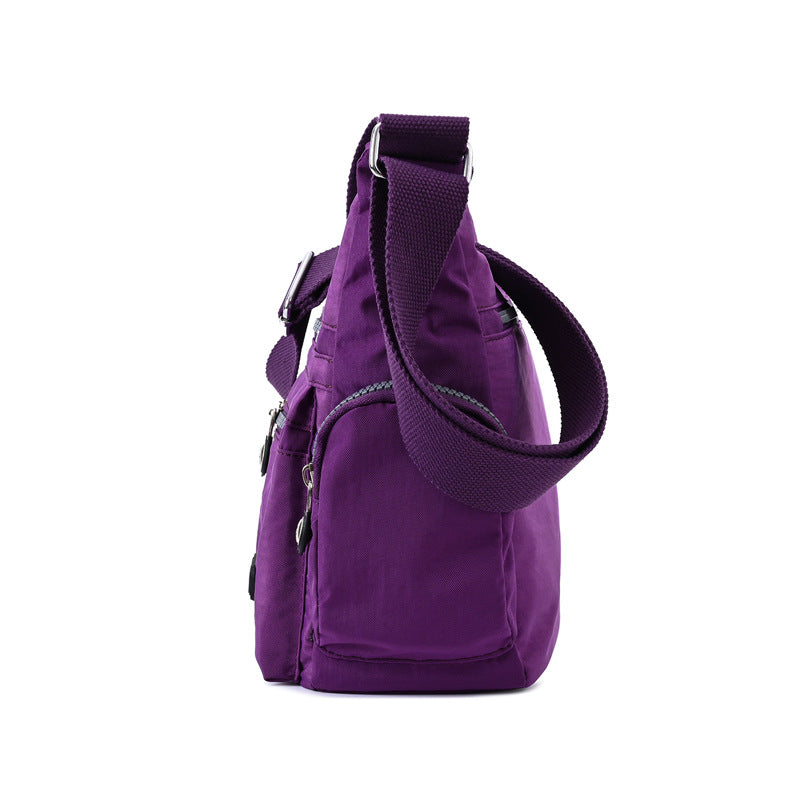 Multi Pocket Waterproof Adjustable Shoulder Crossbody Bag