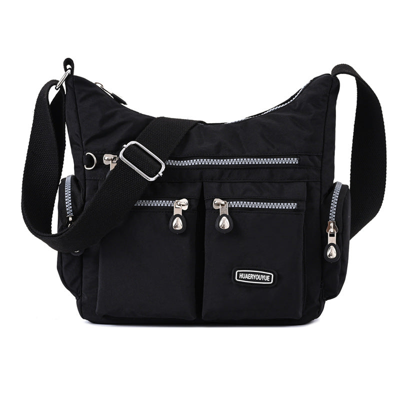 Multi Pocket Waterproof Adjustable Shoulder Crossbody Bag