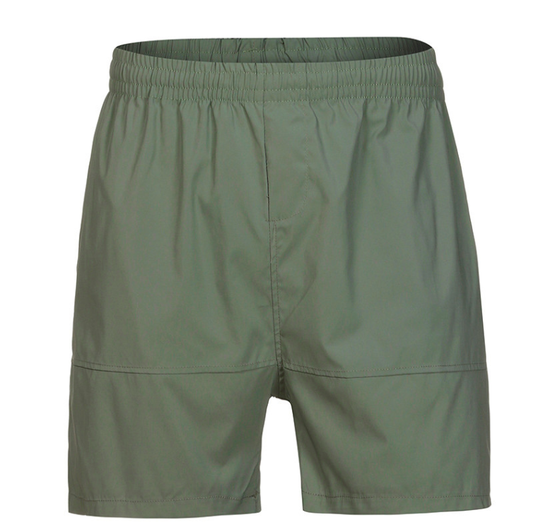 Drawstring Elastic Waist Beach Shorts