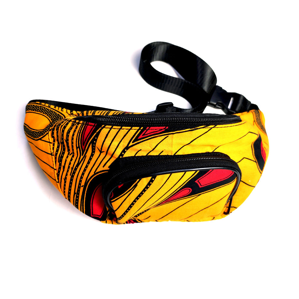 African Wax Belt Bag