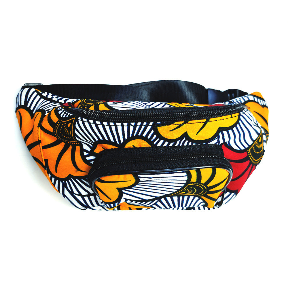 African Wax Belt Bag