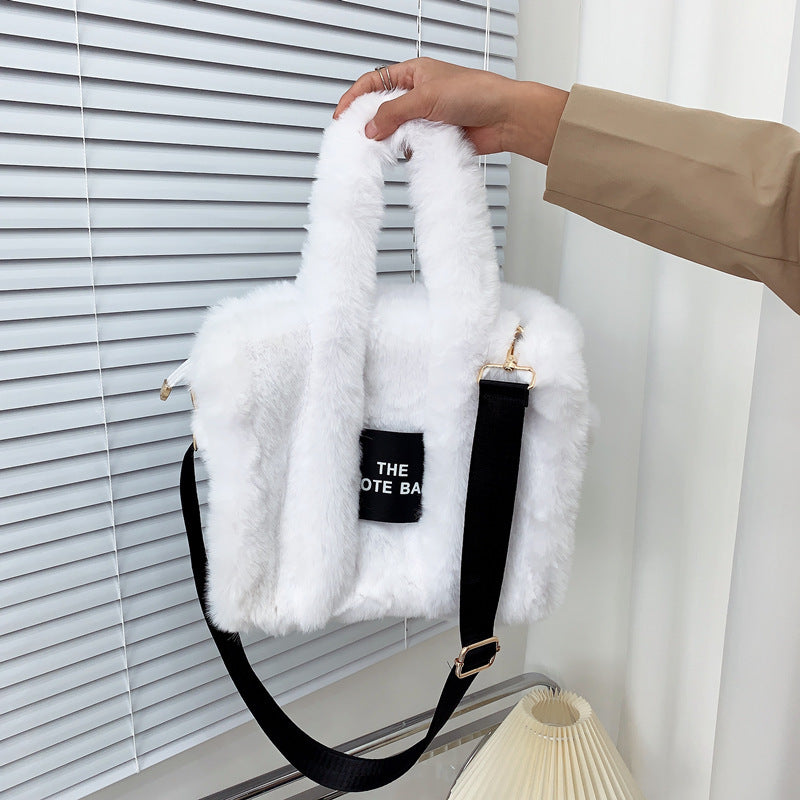 Fluff n Puff Large Capacity Plush Bag aka THE Tote Bag