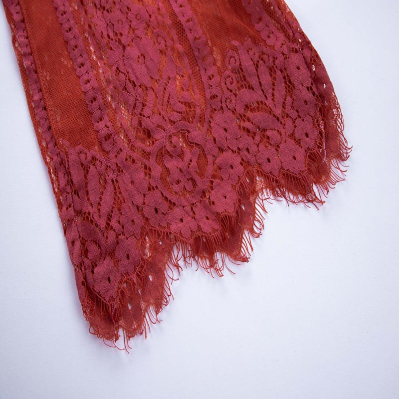 Lace Perspective Pants