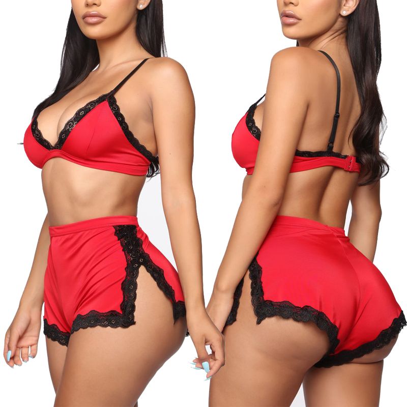 Lacey Bra & Panties Set