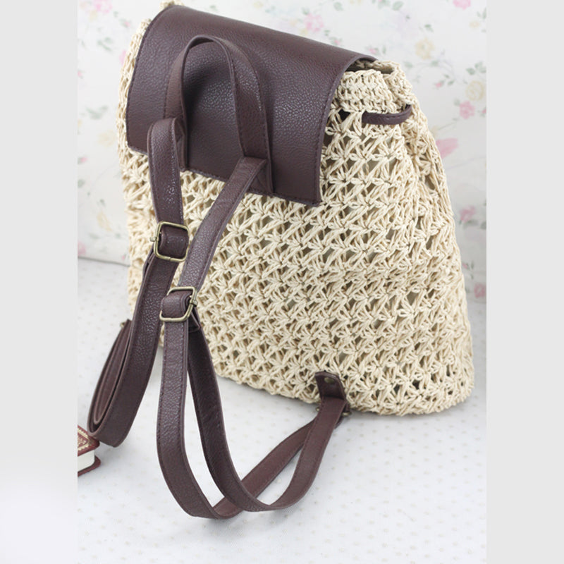 Classic Straw Bag/Backpack