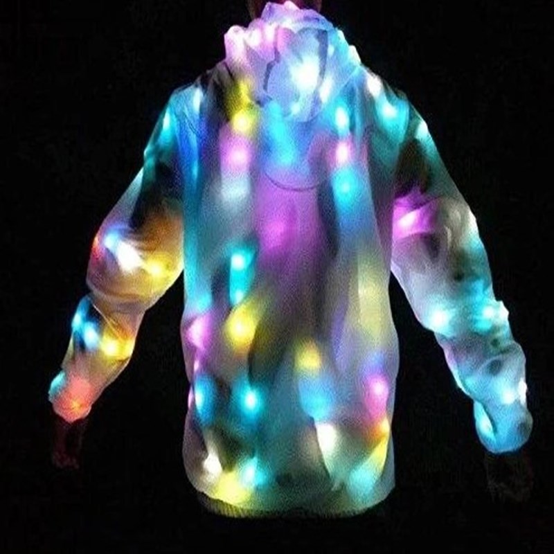 Light Up LED Jacket (Plus Sizes)