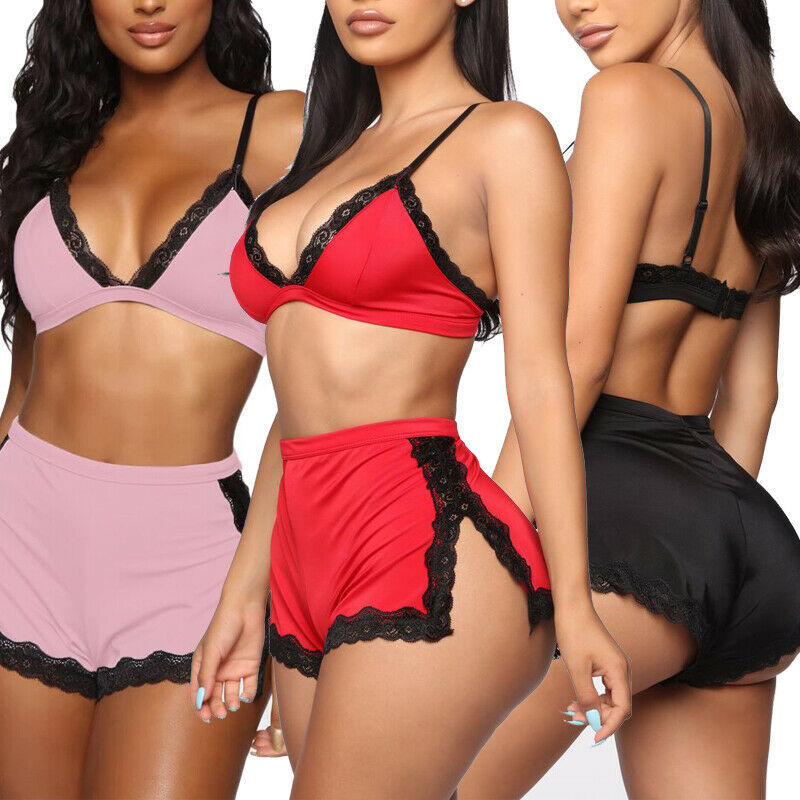 Lacey Bra & Panties Set