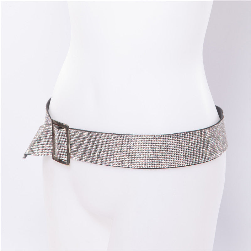 Glittery Girdle Belt