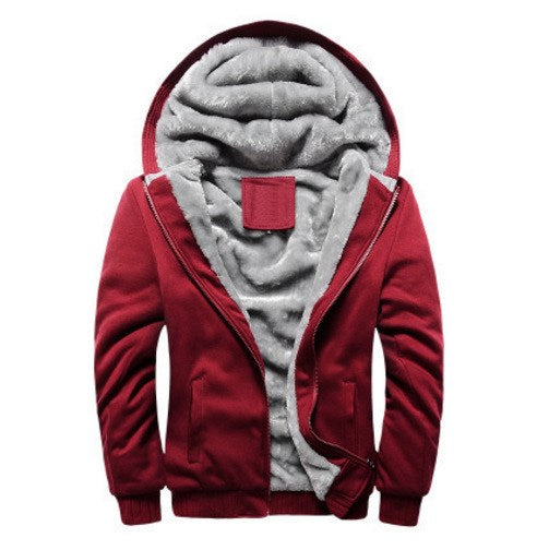 Thick Hooded Sweatshirt