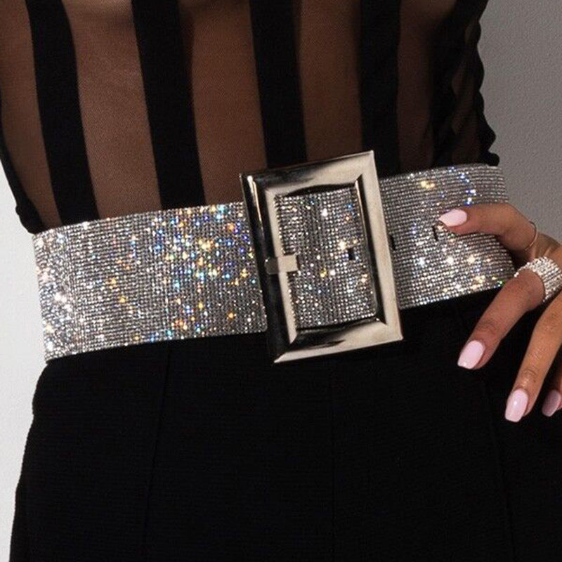 Glittery Girdle Belt