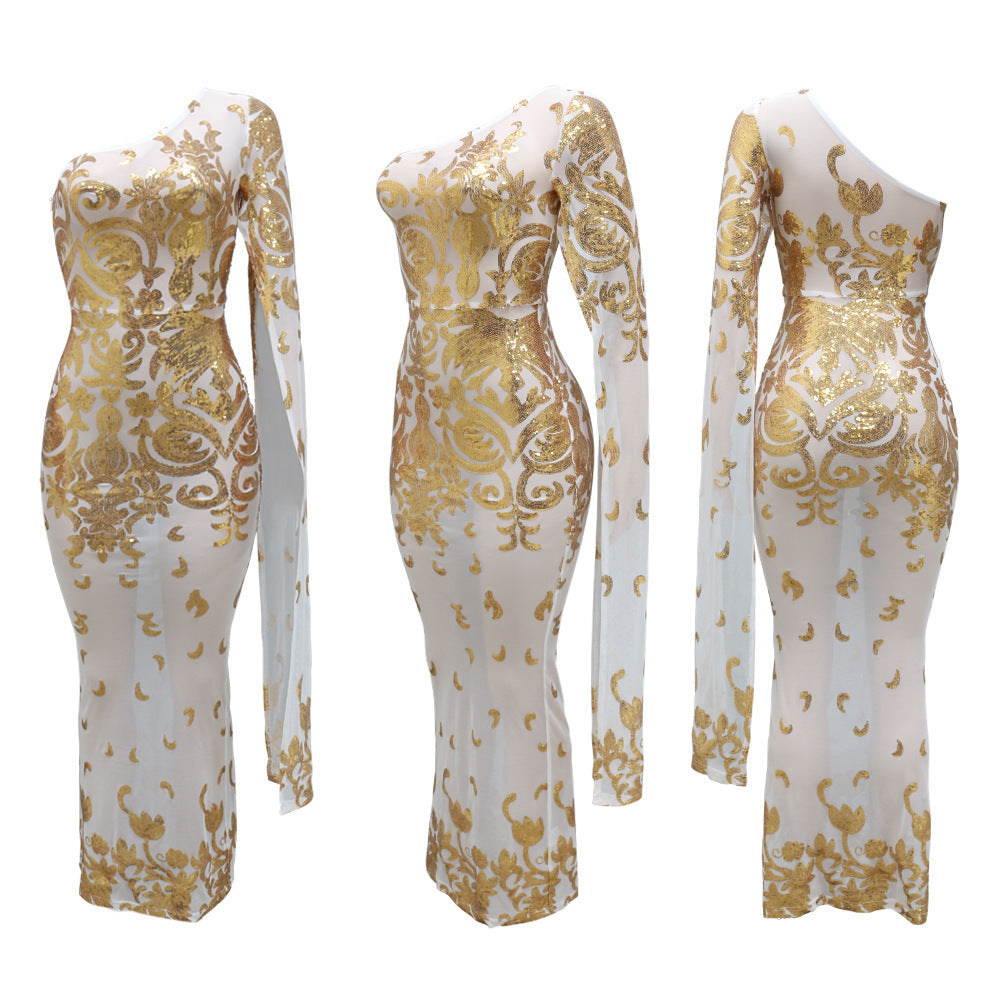 Nightclub Sequin Party Dress