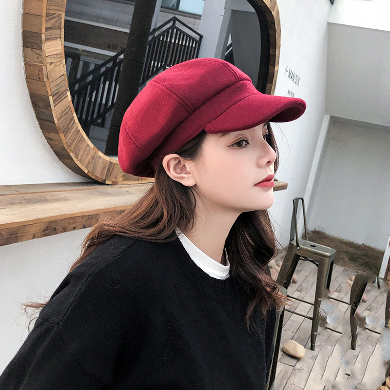 England Retro Octagonal Hat