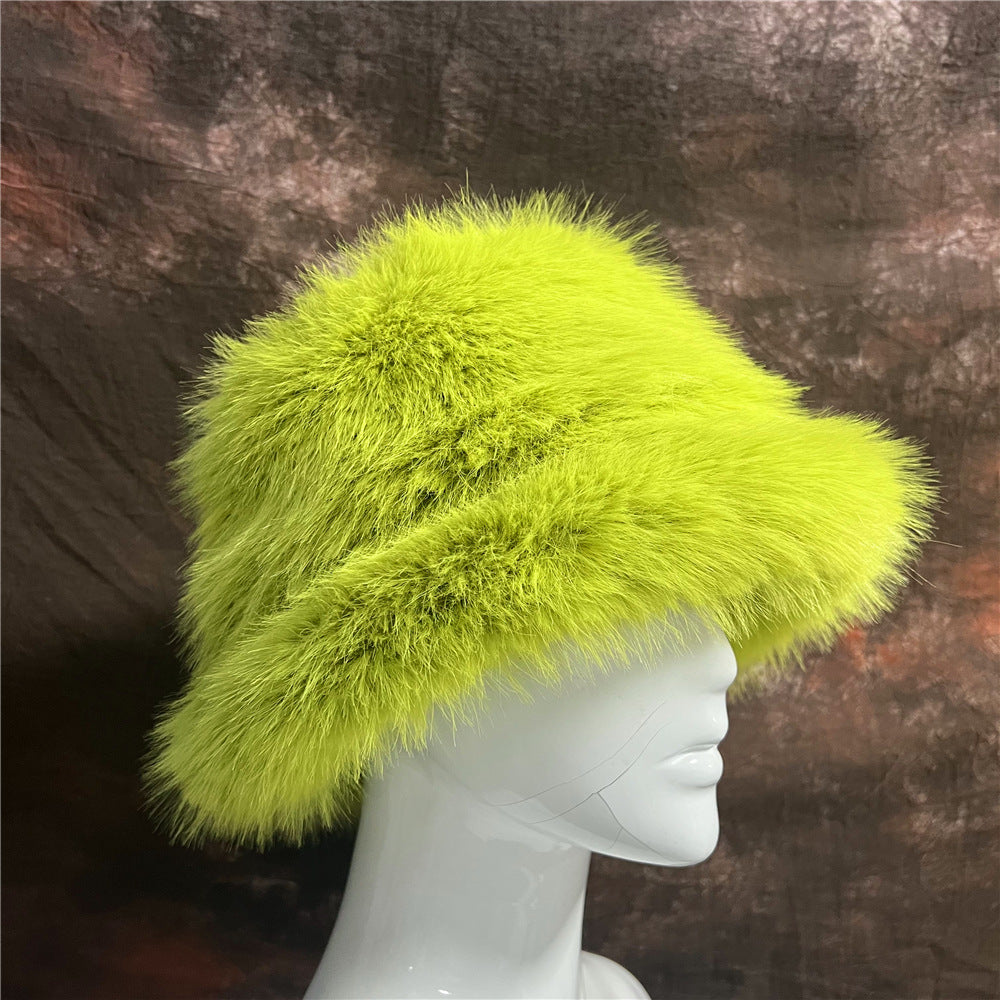 Funky Fuzzy Faux Fur Hat