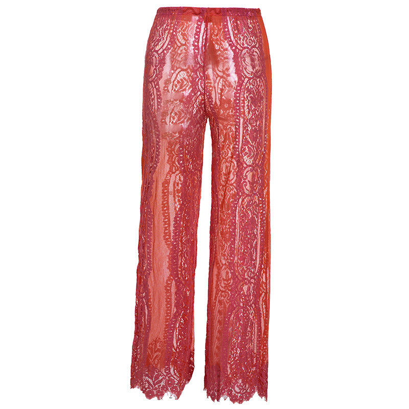 Lace Perspective Pants
