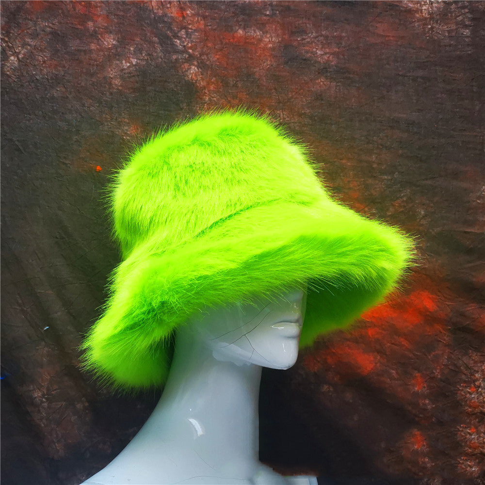 Funky Fuzzy Faux Fur Hat