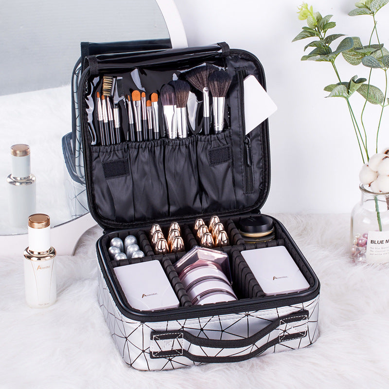 Diamond Clapboard Cosmetic Bag