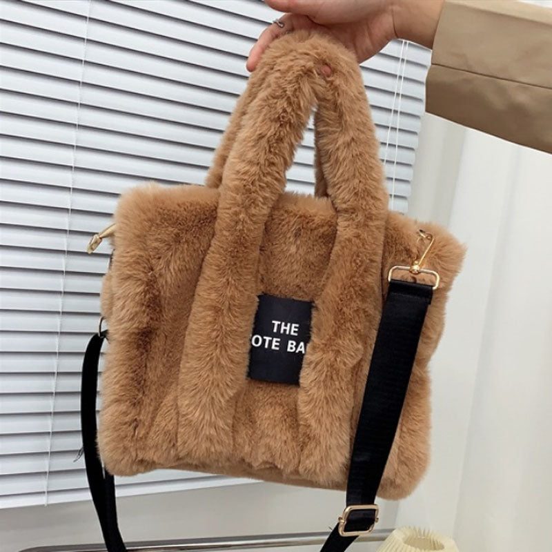 Fluff n Puff Large Capacity Plush Bag aka THE Tote Bag