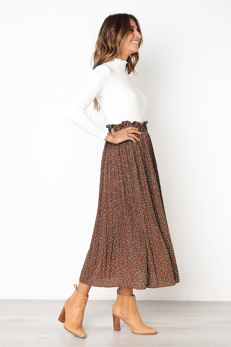 Street Hipster Pleated Skirt
