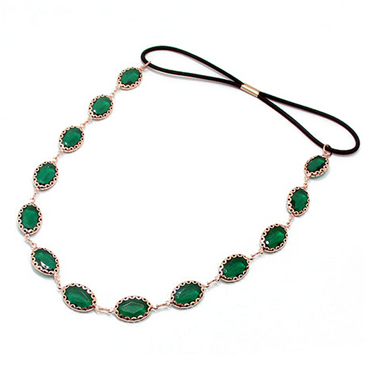 Oval Gem Hairband