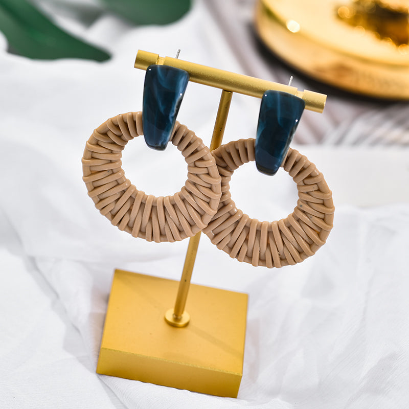 Stylish Round Earrings