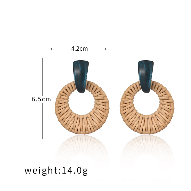 Stylish Round Earrings
