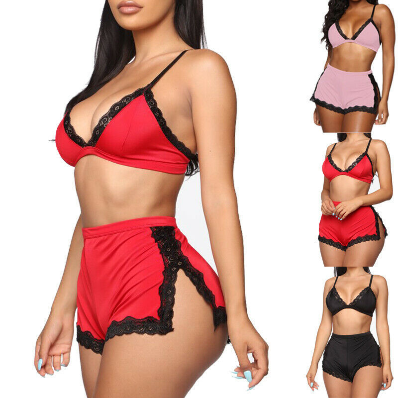 Lacey Bra & Panties Set