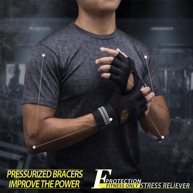 Half-finger Non-slip Fitness Gloves