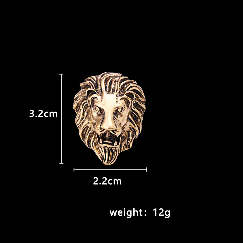 Vintage African Lion Brooch