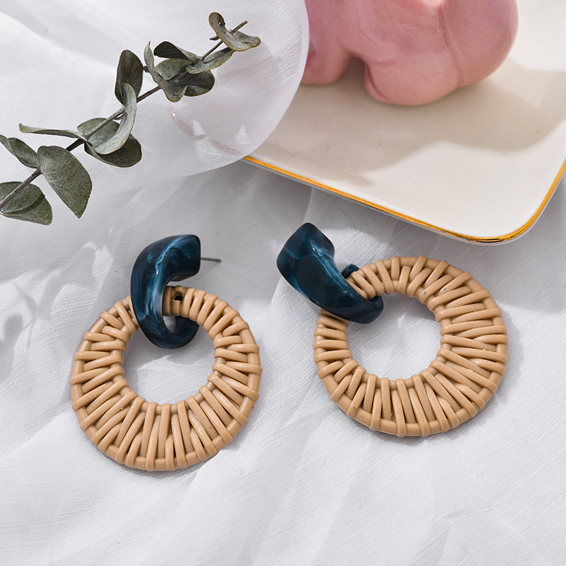 Stylish Round Earrings