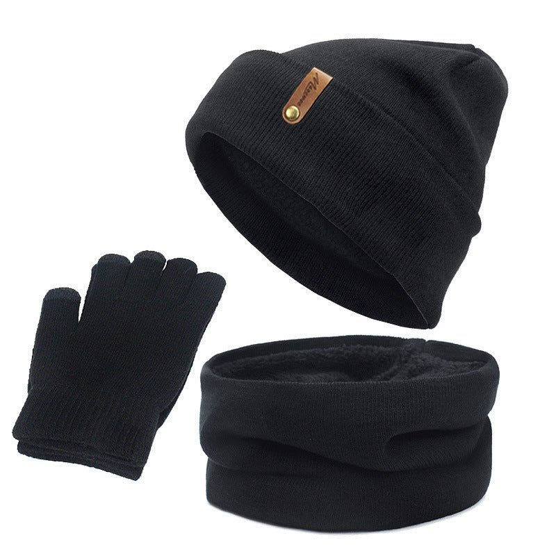 Hat Scarf and Touch Screen Gloves Set