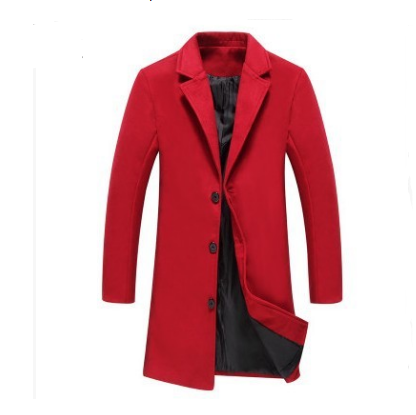 Woolen Business Trench Coat