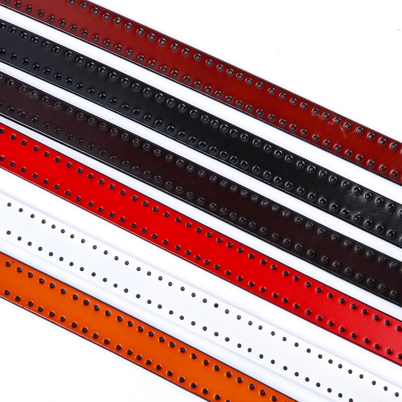 Leather Pin Buckle Belt