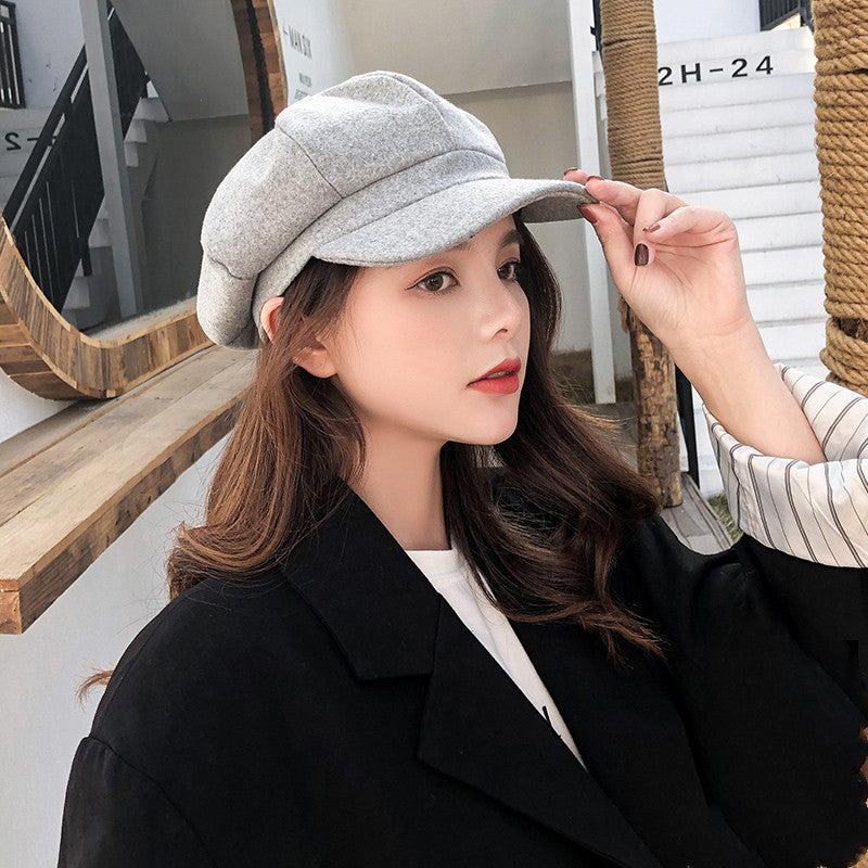 England Retro Octagonal Hat