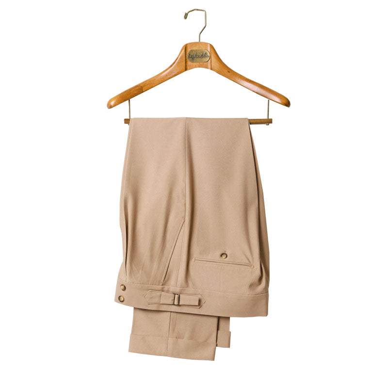 High Waist Retro Straight Italian Pants