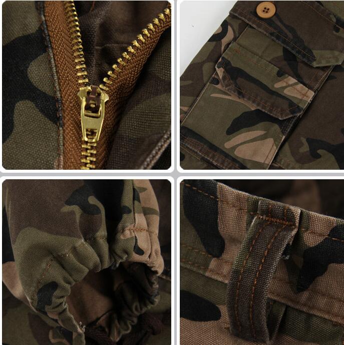 Cotton Camouflage Pants