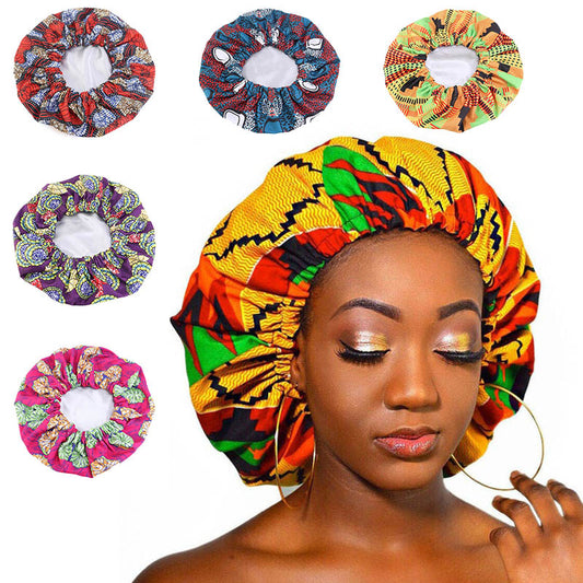 Oversized African Print Hat  -11 Designs!!!