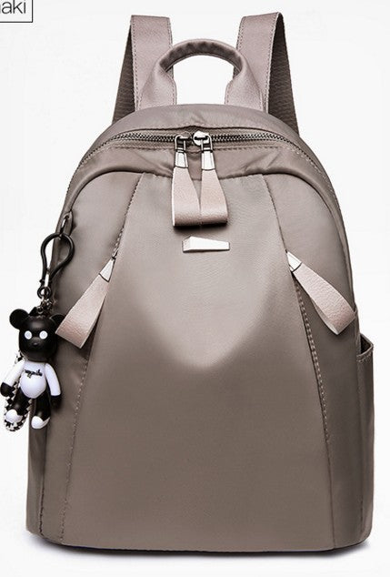 Zipper Pocket Oxford Backpacks