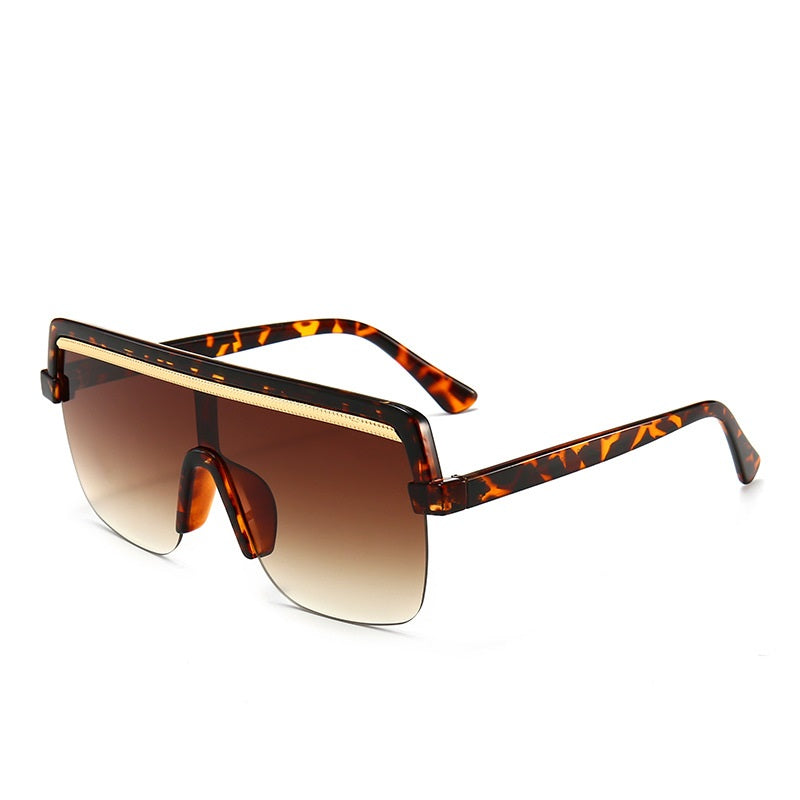 Big Frame Unisex Gradient Sunglasses