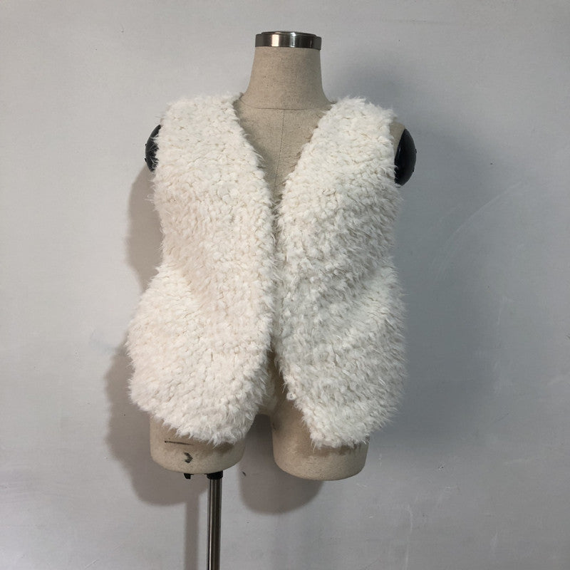 Fluffy Faux Fur Vest