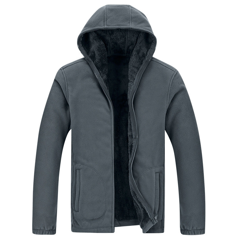 Fleece Hooded Jacket