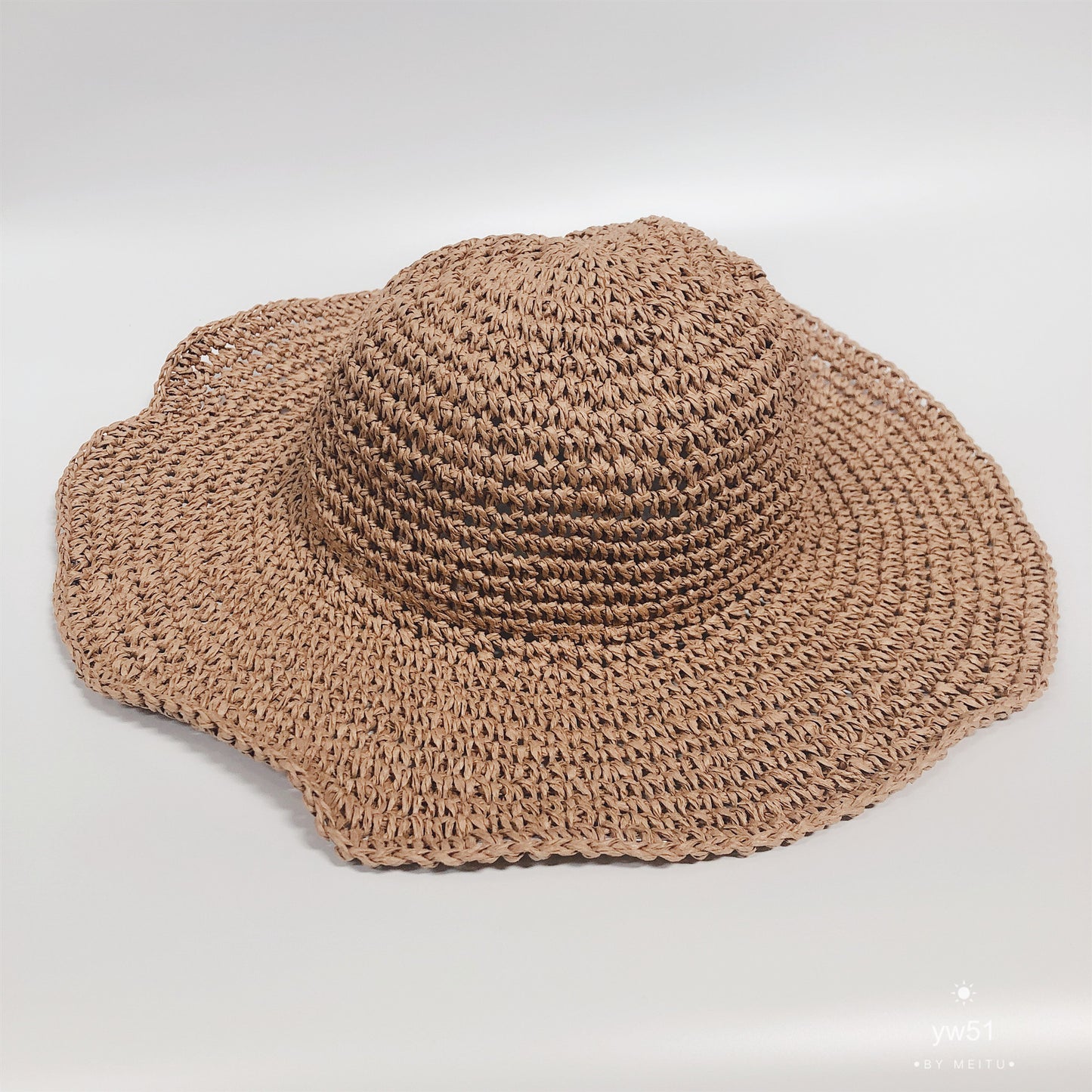 Foldable Straw Beach Hat