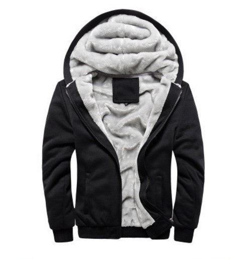 Thick Hooded Sweatshirt