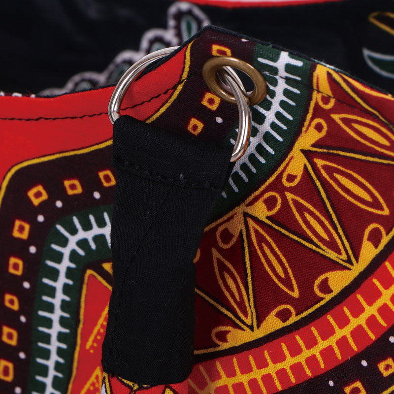 African Print Handbag
