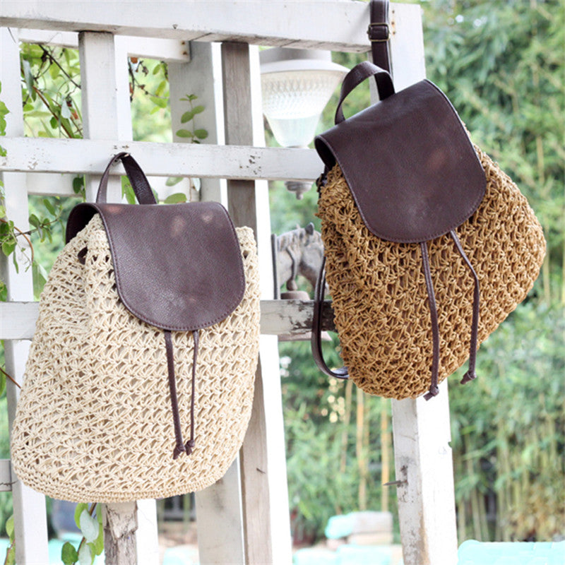 Classic Straw Bag/Backpack