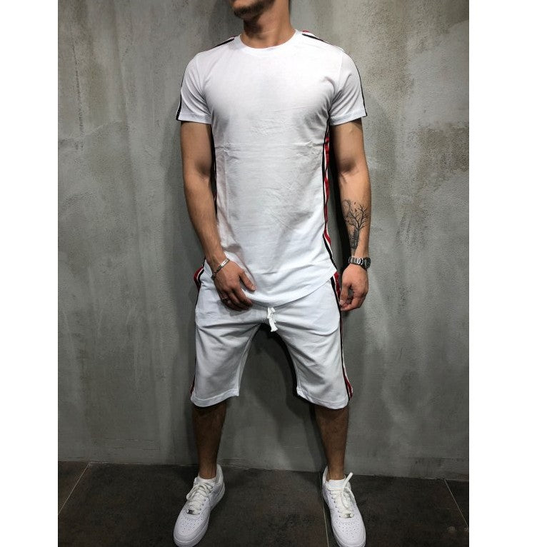Side Striped Two Piece Activewear Set