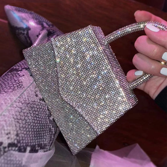 Rhinestone Mini Handbag