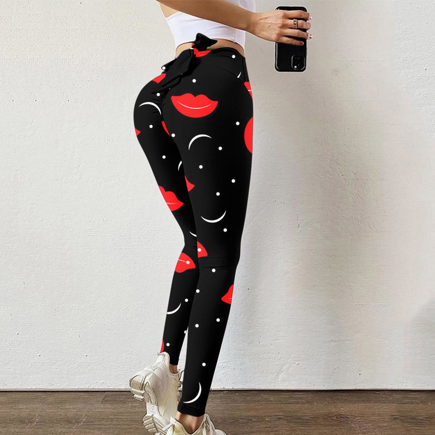 Cool Print Sports Bottoming Sweatpants