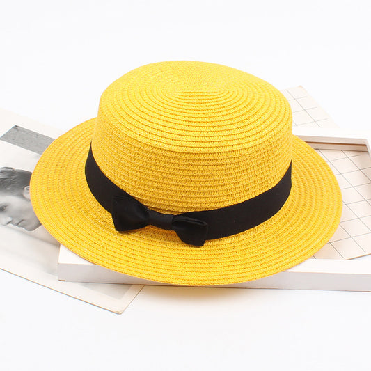 Beach Bow Straw Sun Hat