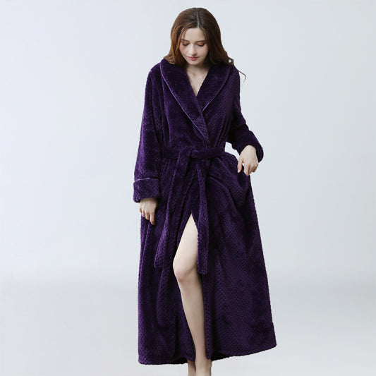 Soft Warm Long Bathrobe